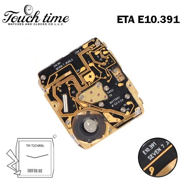 ETA E10.391 Swiss Made - For BREITLING Analog/Digital Movement- Without Stem