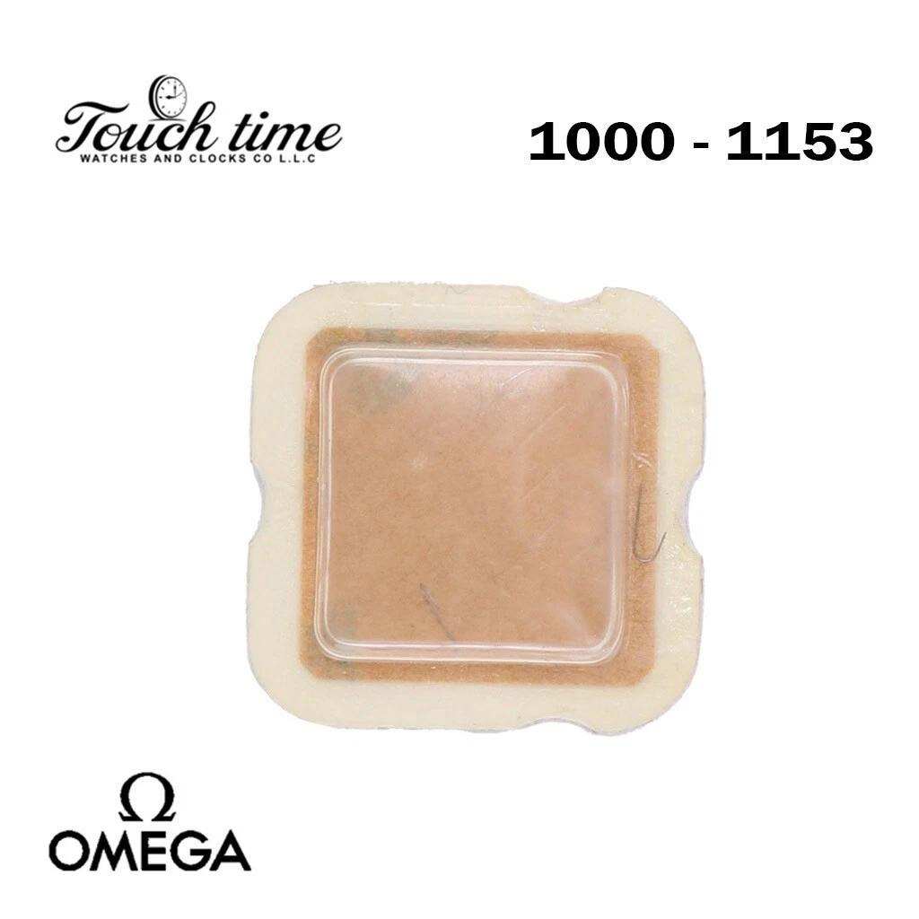 Omega 1000-1153 Upper Lower Jewel - أصلي سويسري قطعة لـ Omega حركة 1000, قطعة 1153. thumbnail 2