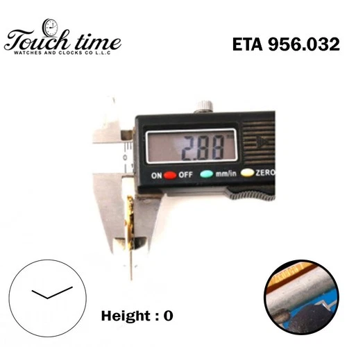 ETA 956.032 سويسري كوارتز ساعة حركة - 2 عقارب - Without قرص - H: 2.88mm thumbnail 3