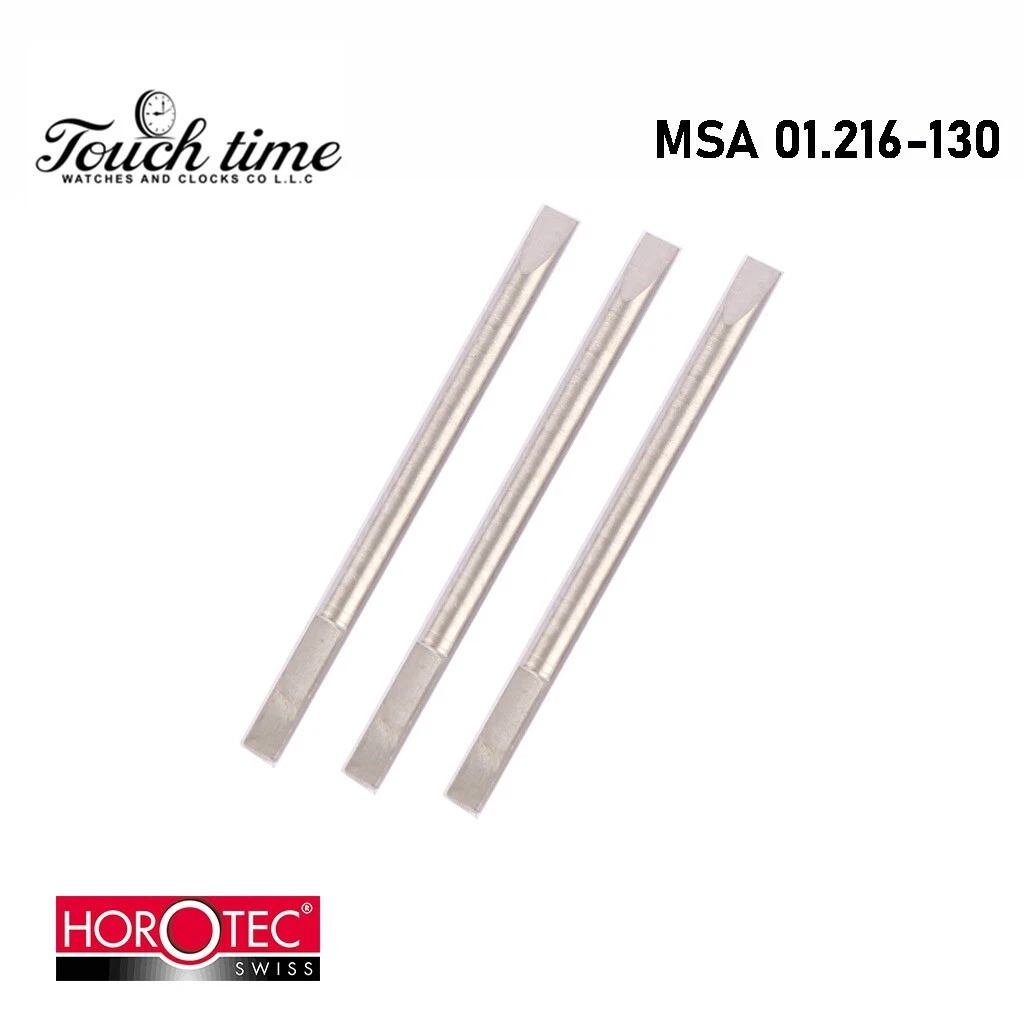 HOROTEC msa01.216-130 stainless steel Blades, STANDARD BLADES.