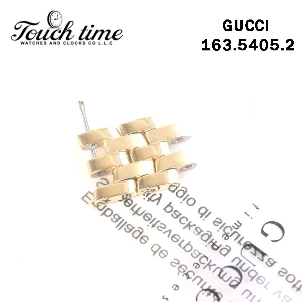 GUCCI 5400L - مقاس: 14mm - سوار Link - ذهبي - رقم الساعة: 163.5405.2 thumbnail 5