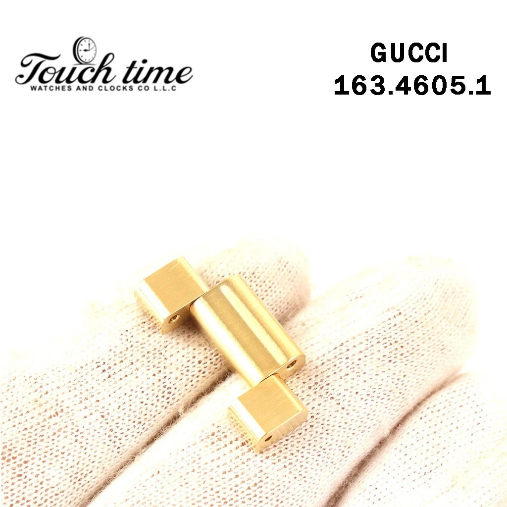 GUCCI 163.4605.1-Size:12mm-Bracelet Link-Gold. thumbnail 2
