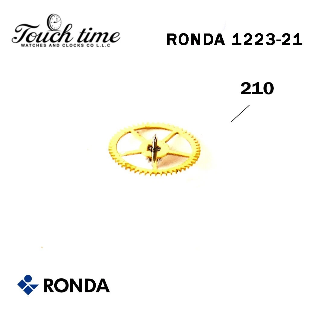 RONDA 1223-21 Third Wheel – Gold – Part Number 210 – Swiss Made thumbnail 2