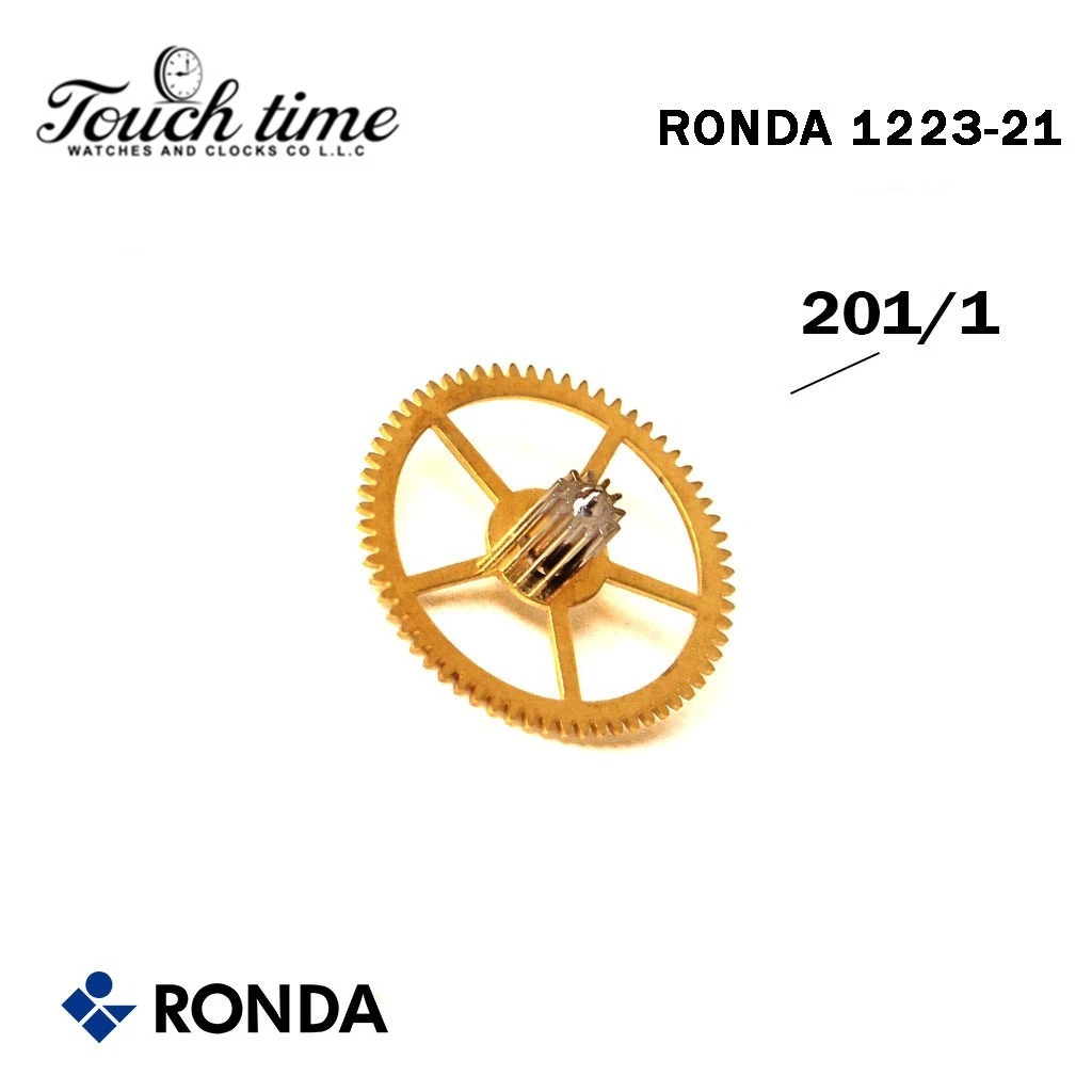 RONDA 1223-21 Large Driving Wheel – Gold – Part Number 201/1 – Swiss Made