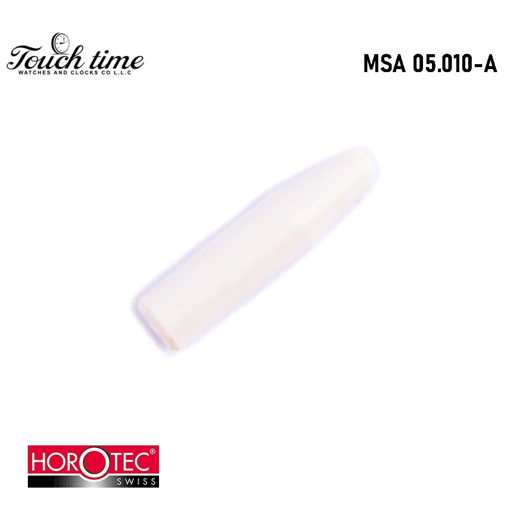 HOROTEC MSA05.010A one piece Derlin® end,Hole Ø 0.50MM White.