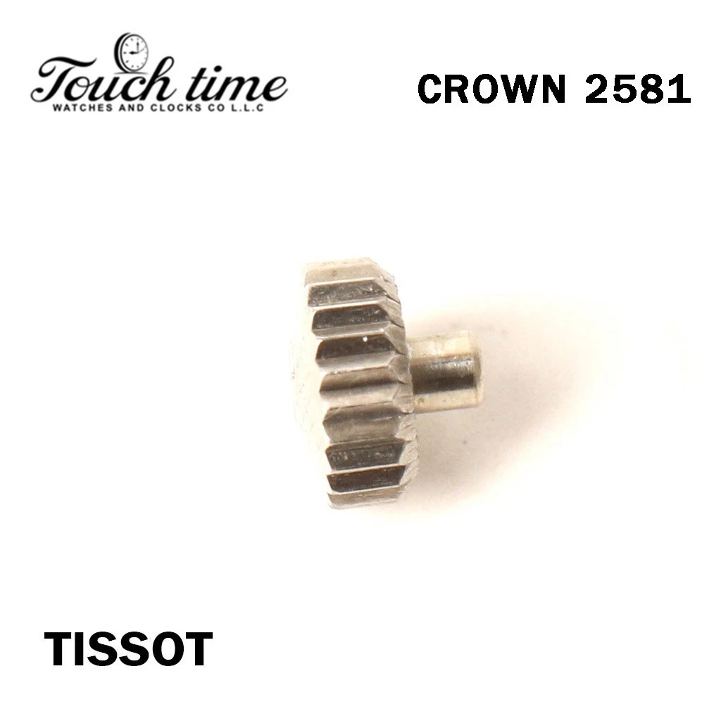 TISSOT Crown 2581- Swiss Made-Silver-Automatic Movement. thumbnail 5