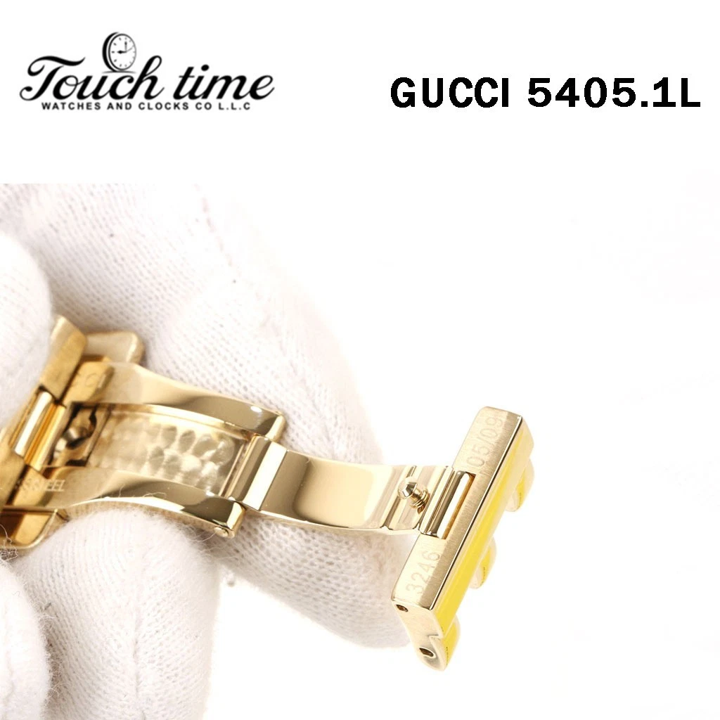 Genuine GUCCI Watch Number:5405.1L-Ladies Claps-Gold. thumbnail 4
