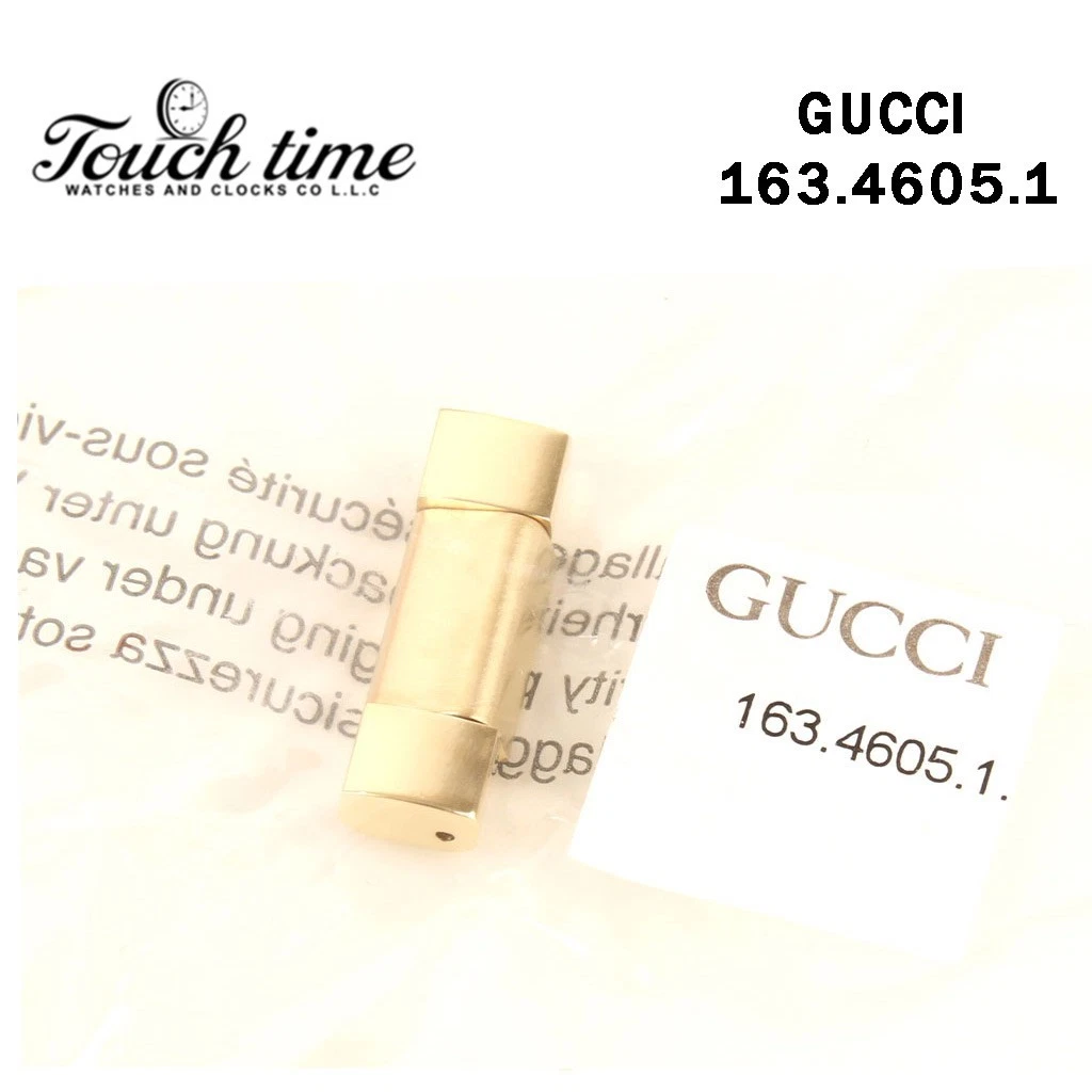 GUCCI 163.4605.1-Size:12mm-Bracelet Link-Gold. thumbnail 3