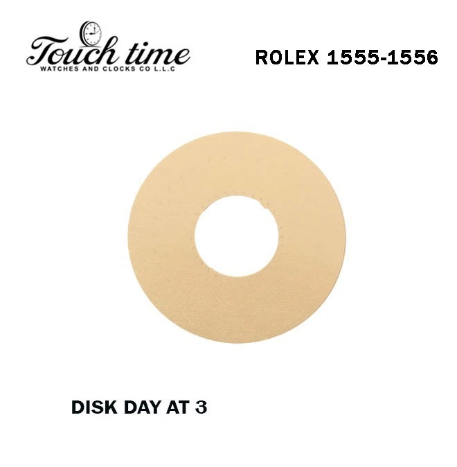 ROLEX 1555-1556- Beige Disk At 3-Black Numbers. thumbnail 2