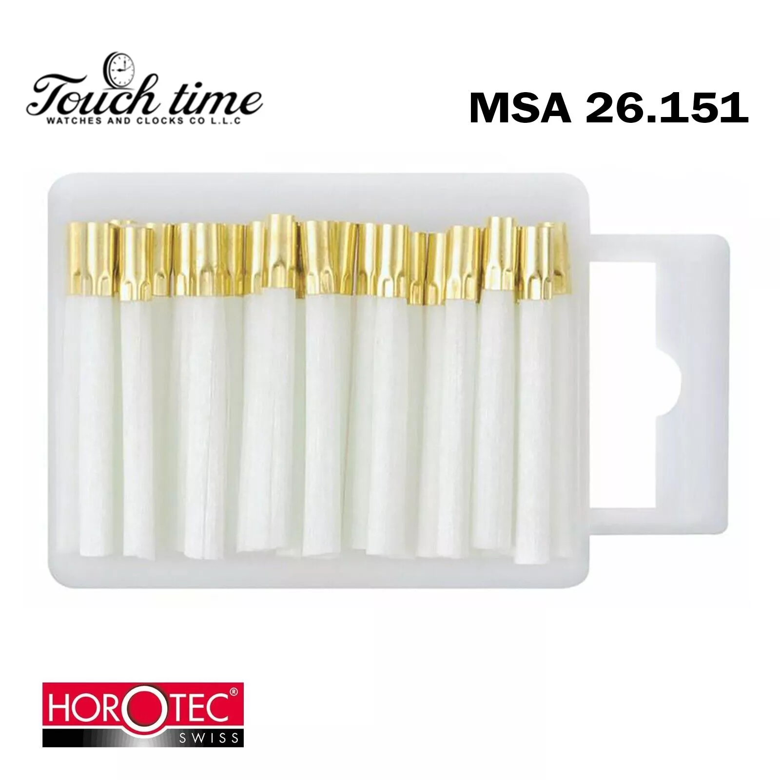 HOROTEC MSA26.151, 2 Pieces From Refill Glass Fiber Bristle for Scratch Brush. thumbnail 2