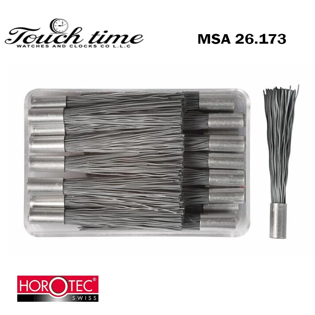 HOROTEC MSA 26.173, REFILL SCRATCH BRUSH, Refill Ø 4 x 40 mm, Box of 2 قطع. thumbnail 2