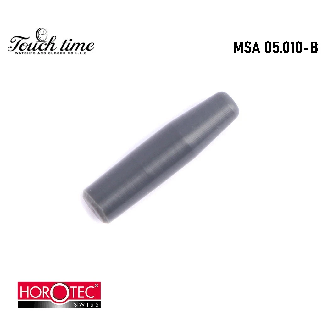 HOROTEC MSA05.010-B one piece Derlin®end piece for MSA05.010,Hole Ø 1.00 mm  1.00 mm Gray